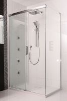 Товар: Душевой уголок Omnires Soho 120х80 L/R CLP12X + CLR80X профиль Хром стекло прозрачное - фото 2 Душевой уголок Omnires Soho 120х80 L/R CLP12X + CLR80X профиль Хром стекло прозрачное — фото 2, Душевые уголки