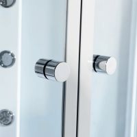 Душевой бокс Orans SR-9907 9907000 с баней профиль Белый задние стенки Белые — фото 2, Душевые боксы