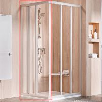 Товар: Душевая дверь Ravak Supernova ASRV3-90 15V70U02Z1 профиль Сатин стекло Transparent - фото 1 Душевая дверь Ravak Supernova ASRV3-90 15V70U02Z1 профиль Сатин стекло Transparent — фото 1, Раздвижные душевые двери