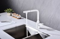 Товар: Смеситель для кухни Paulmark Urban Ur213104-431 Белый матовый - фото 4 Смеситель для кухни Paulmark Urban Ur213104-431 Белый матовый — фото 4, Смесители для кухни