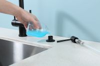 Товар: Дозатор для моющего средства Raglo R720.01.06 Черный матовый - фото 9 Дозатор для моющего средства Raglo R720.01.06 Черный матовый — фото 9, Дозаторы для кухонных моек