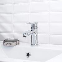 Смеситель для раковины Ростовская Мануфактура Сантехники SL141-001F Хром — фото 3, Смесители