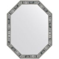 Товар: Зеркало Evoform Octagon 69x54 BY 7416 в багетной раме - Состаренное дерево 50 мм - фото 1 Зеркало Evoform Octagon 69x54 BY 7416 в багетной раме - Состаренное дерево 50 мм — фото 1, Мебель для ванной