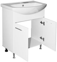 Товар: Тумба под раковину Mixline Росток 65 536047 Белая - фото 2 Тумба под раковину Mixline Росток 65 536047 Белая — фото 2, Мебель для ванной