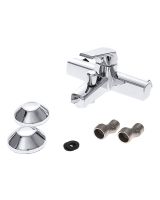 Смеситель для ванны Orange OneLife P02-100cr Хром — фото 5, Смеситель для ванны