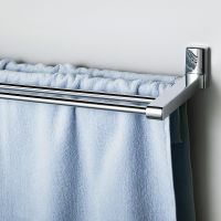 Полка для полотенец WasserKRAFT Leine K-5011 Хром — фото 2, Полки для полотенец