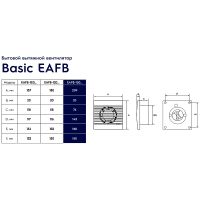 Товар: Вытяжной вентилятор Electrolux Basic EAFB-150T НС-1126789 с таймером Белый - фото 6 Вытяжной вентилятор Electrolux Basic EAFB-150T НС-1126789 с таймером Белый — фото 6, Вытяжные вентиляторы