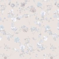 Обои LOYMINA A La Prima Pm5 003 Флизелин (1*10,05) Белый/Бежевый/Серый, Цветы/Листья — фото 1, Обои для стен