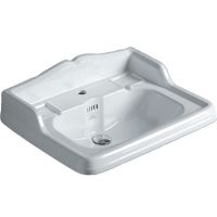 Раковина Simas Arcade 73 AR834bi*1 Белая — фото 1, Раковины подвесные