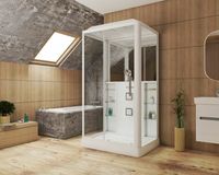 Душевая кабина Grossman 120x90 GR127L с гидромассажем — фото 2, Душевые кабины