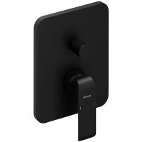 Смеситель для душа Ravak Flat FL 065.20 X070179 Черный матовый — фото 1, Смеситель для душа