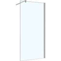 Душевая перегородка WeltWasser WW400 G-1 80 10000002937 профиль Хром стекло прозрачное — фото 1, Душевые перегородки