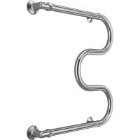 Водяной полотенцесушитель Terminus М-образный (1) 600х500 4620768881190 Хром, боковое подключение, G 1" НР — фото 1, Водяные полотенцесушители