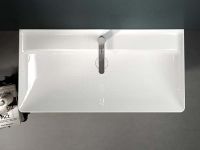 Раковина Hatria Canalgrande 100 Y1EL Белая — фото 3, Раковины