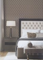 Обои Alessandro Allori Provasi 2503-4 Винил на флизелине (1,06*10) Бежевый/Серый, Геометрия/Ромб — фото 2, Обои для стен