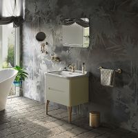 Товар: Тумба под раковину Kerasan Waldorf 74 925630 подвесная Bi vaniglia matt - фото 5 Тумба под раковину Kerasan Waldorf 74 925630 подвесная Bi vaniglia matt — фото 5, Мебель для ванной