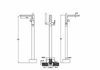 Товар: Смеситель для ванны Boheme Spectre 459-BR Бронза - фото 2 Смеситель для ванны Boheme Spectre 459-BR Бронза — фото 2, Смесители