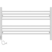 Электрический полотенцесушитель Laris Оливия ЧК8 800x500 L 73207626 Белый муар — фото 2, Электрические полотенцесушители