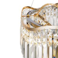 Товар: Люстра Maytoni Diamant Crystal Gracia DIA201PL-06G Прозрачная Золото - фото 4 Люстра Maytoni Diamant Crystal Gracia DIA201PL-06G Прозрачная Золото — фото 4, Люстры
