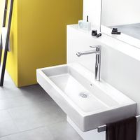 Смеситель для раковины Hansgrohe Metris 31184000 Хром — фото 3, Смесители для раковины