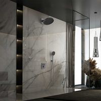 Душевая система Vincea Inspire VSFW-3I21MT3GM с термостатом Вороненая сталь — фото 2, Душевое оборудование. Душевая программа