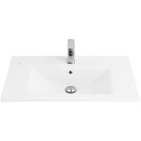 Тумба с раковиной Creavit Verti 80 подвесная Орех арт-VE0080.42.VV — фото 4, Тумбы с раковиной