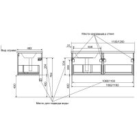 Тумба с раковиной Эстет Dallas Luxe 110 L ФР-00002022 подвесная Белая — фото 8, Тумбы с раковиной