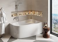 Акриловая ванна Vagnerplast Melite 160x105 R VPBA163MEL3PX-04 без гидромассажа — фото 4, Акриловые ванны