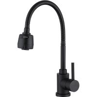 Смеситель для кухни Frap F40993-6 Черный матовый — фото 1, Смесители для кухни