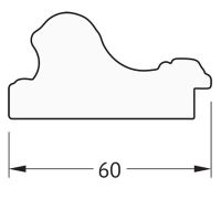 Зеркало Evoform Definite 105х55 BY 3075 в багетной раме - Бронзовые бусы на дереве 60 мм — фото 6, Мебель для ванной