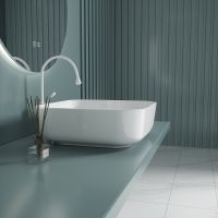 Раковина-чаша Esbano Ercina-N 39 ESRNERCINW Белая глянцевая — фото 5, Раковины накладные