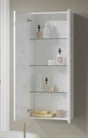 Товар: Шкаф пенал Clarberg Due amanti 50 DUE0505W Белый без ручек - фото 4 Шкаф пенал Clarberg Due amanti 50 DUE0505W Белый без ручек — фото 4, Пеналы для ванной комнаты