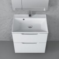 Тумба под раковину Raval Wector 60 Wct.01.60/P/W/MD подвесная Белая — фото 3, Тумбы под раковину