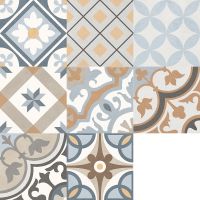 Керамическая плитка Creto Pamp 7 Mix DB_036 20х20 см — фото 1, Керамогранит