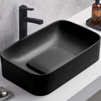 Раковина-чаша WeltWasser Elbach 78575-60 MT-BL 60 10000008703 Черная матовая — фото 1, Раковины