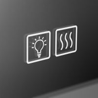 Зеркало BelBagno 140 SPC-GRT-1400-800-LED-TCH-WARM с подсветкой с подогревом с сенсорным выключателем — фото 7, Зеркала в ванную комнату