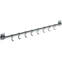 Вешалка для полотенец Haiba HB209-8 Хром — фото 1, Крючки для полотенец