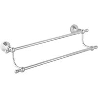 Полотенцедержатель Veragio Gialetta VR.GIL-6422.CR двойной Хром — фото 1, Полотенцедержатели