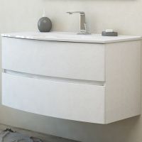 Тумба под раковину Cezares Dalila 100 54712 подвесная Frassinato Bianco — фото 1, Тумбы под раковину