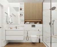 Керамогранит Ceradim Calacatta Goddes Gold белый 60х120 см — фото 5, Керамогранит