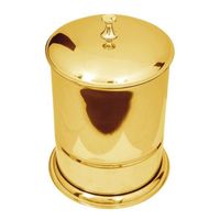 Ведро для мусора Boheme Chiaro 10508 Золото — фото 1, Мусорные ведра