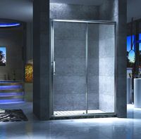 Товар: Душевая дверь Esbano ES-100DK 100 ESDN100DK профиль Хром стекло прозрачное - фото 1 Душевая дверь Esbano ES-100DK 100 ESDN100DK профиль Хром стекло прозрачное — фото 1, Раздвижные душевые двери