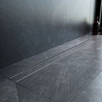 Товар: Душевой лоток AM.PM MasterFlow 90 W01SC-U11-090-04SB с решеткой Хром матовый / под плитку Tile - фото 12 Душевой лоток AM.PM MasterFlow 90 W01SC-U11-090-04SB с решеткой Хром матовый / под плитку Tile — фото 12, Душевые лотки