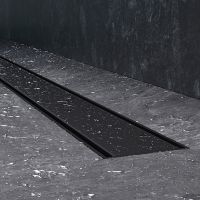 Душевой лоток AM.PM PrimeFlow 90 с Черной матовой решеткой / под плитку Tile арт-W02SC-U11-090-04BM — фото 9, Душевые лотки