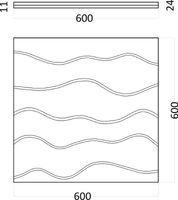 Товар: Гипсовая 3д панель Artpole Sandy-1 D-0003-1 600x600 мм - фото 8 Гипсовая 3д панель Artpole Sandy-1 D-0003-1 600x600 мм — фото 8, Гипсовые 3Д панели