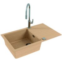 Товар: Кухонная мойка Alveus Granital Cadit 40 Beige G55 860x500 1132029 Бежевая - фото 2 Кухонная мойка Alveus Granital Cadit 40 Beige G55 860x500 1132029 Бежевая — фото 2, Кухонные мойки