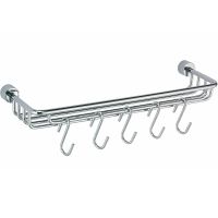 Полка корзина WasserKRAFT Donau Хром арт-K-9415 — фото 1, Полки для ванной и душа