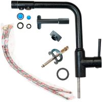 Товар: Смеситель для кухни Kaiser Teka 13044-2 Черный мрамор - фото 6 Смеситель для кухни Kaiser Teka 13044-2 Черный мрамор — фото 6, Смесители