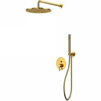 Душевая система Whitecross Y gold YSET04GL Золото — фото 1, Душевое оборудование. Душевая программа
