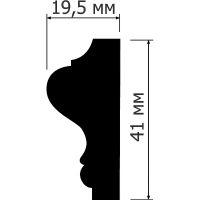 Молдинг HIWOOD LD40 2000x41x19,5 мм — фото 2, Молдинги